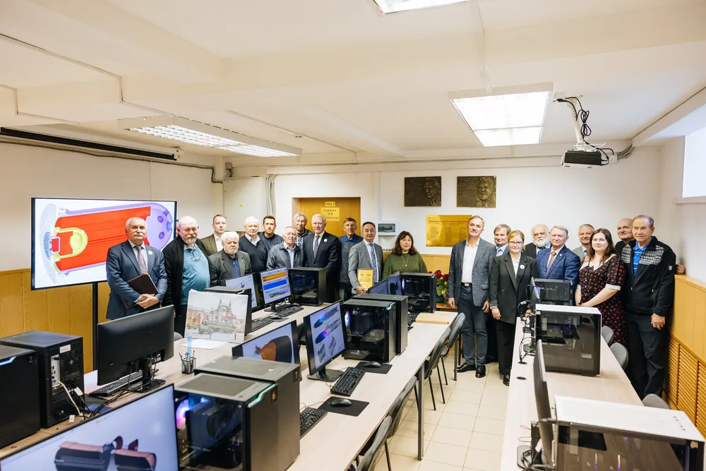 Открытие кафедрального компьютерного класса